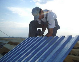 как укладывать профнастил