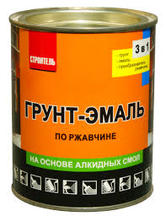 Грунт эмаль по ржавчине 3 в 1