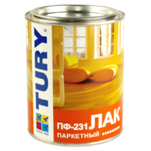 Лак ПФ-231 Tury паркетный