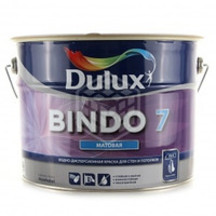Краска в/д BINDO 7 белая WO/BW 10л