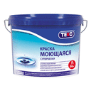 Краска в/д МОЮЩАЯСЯ ПРОФИ 9л ТЕКС