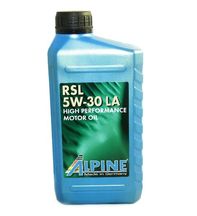 Масло ALPINE RSL 5W-30LA