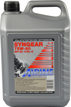 Масло ALPINE Syngear 75W-140 LS